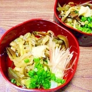 冷たい☆茄子麺